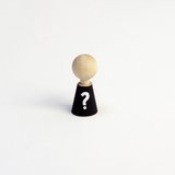 Figurines en Bois Alphabet Pebbles