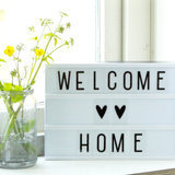 Lightbox Lettres à Personnaliser (format A4)