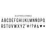 Lightbox Lettres à Personnaliser (format A4)