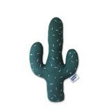 Coussin Cactus en Alpaga - Vert foncé