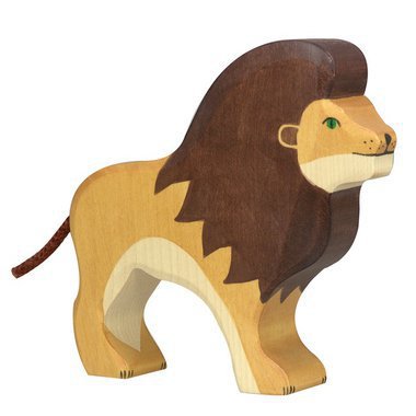 Figurine en Bois - Lion