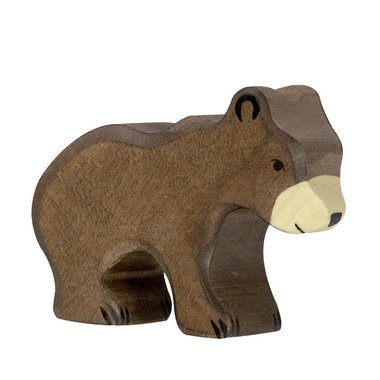 Figurine en Bois - Petit Ours