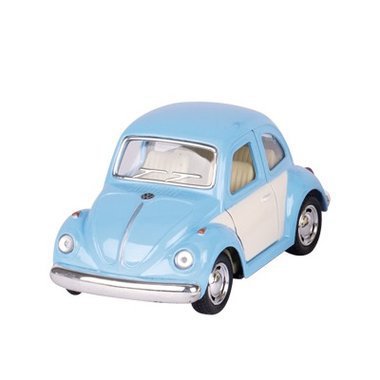 Petite Voiture Coccinelle VW Bleue