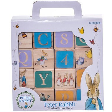 Cubes en Bois Peter Rabbit 
