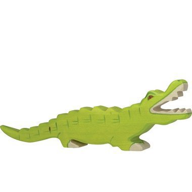 Figurine en Bois - Crocodile