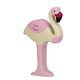 Figurine en Bois - Flamant Rose