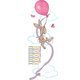 Sticker Mural Toise "Pink Balloon" 