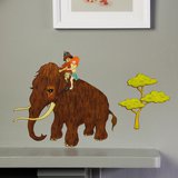 Sticker Mural "Woolly Mammoth" 
