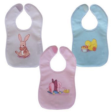 Set de 3 Bavoirs Plastifié Belle & Boo