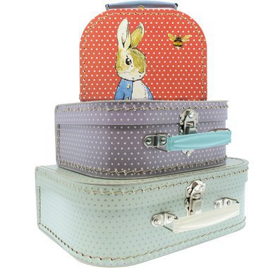 Set de 3 Valisettes Peter Rabbit 