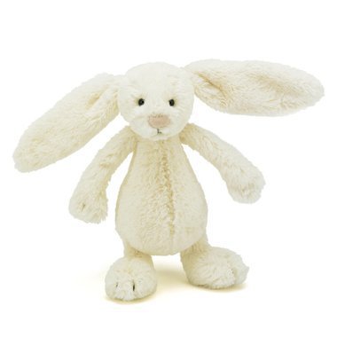 Peluche Petit Lapin Blanc Étoiles Jellycat Bashful