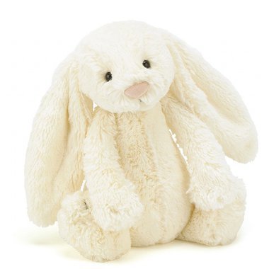 Peluche Lapin Crème (31 cm)