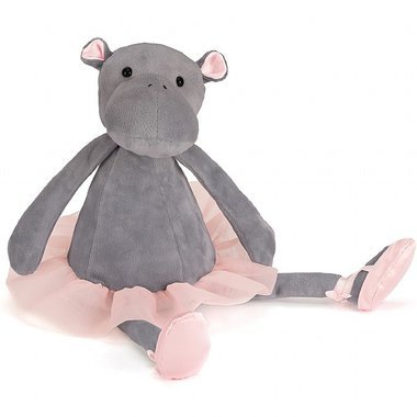 Peluche Hippopotame à Tutu (33 cm)