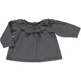 Blouse Col Volant - Iron Gate