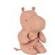 Doudou Hippo Rose Fané - Small