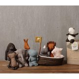 Arche de Noé avec 3 Mini Doudous - Noah's Friends