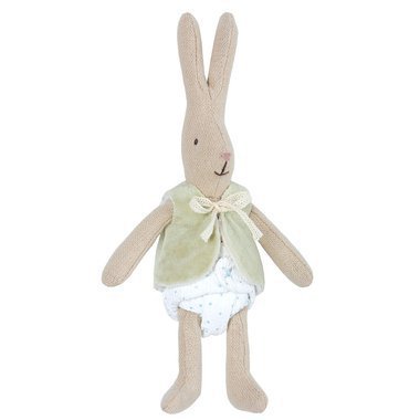 Bébé Lapin Garçon avec Veste (Micro Rabbit)