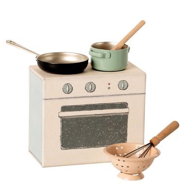 New Classic Toys Set de casserole poêles enfant métal