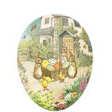 Oeuf de Pâques Vintage - Bunnies and Eggs