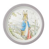 Coffret Repas 5 pièces Peter Rabbit - Taupe