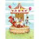 Gravure Belle and Boo "Carnival Carousel" (28x35cm)