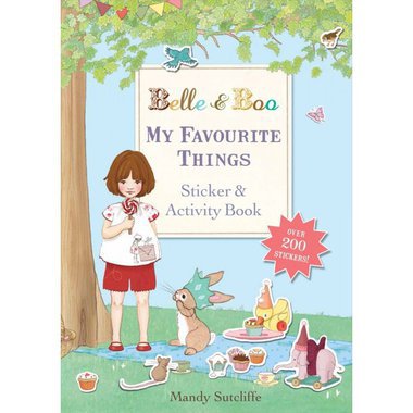 Livre Autocollants et Activités Anglais "My Favourite Things"