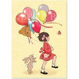 Carte Postale "Birthday Balloons"