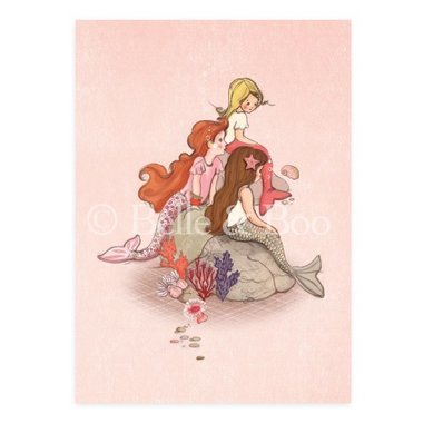 Carte Postale "Mermaid Rock"