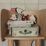 Hochet Doudou Bambi en Tricot - Dusty Mint