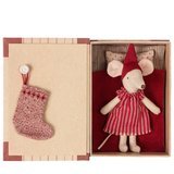 Souris de Noël dans sa Boite Livre - Grande Soeur