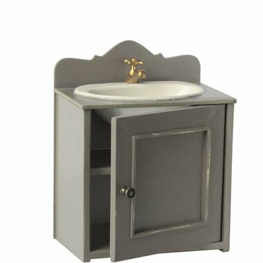 Meuble Lavabo Miniature pour Maison de Poupée