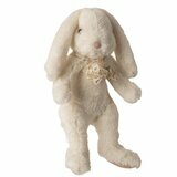 Peluche Lapin Fluffy Bunny (Large) - Blanc