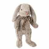 Peluche Lapin Fluffy Bunny (Large) - Gris