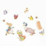 10 Feuilles de Stickers Peter Rabbit & Friends