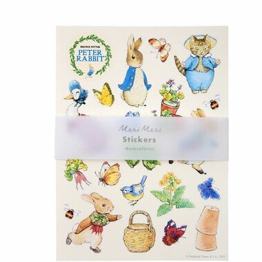 10 Feuilles de Stickers Peter Rabbit & Friends