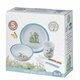 Coffret Repas 5 pièces Peter Rabbit Bleu