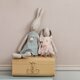 Grand Lapin Rabbit Salopette Bleue - Taille 4 (Maxi)