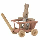 Mini Chariot en Bois - Dusty Rose