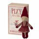 Petit Lutin de Noël dans sa Boite d'Allumette - Fille Pixy 