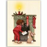 Carte Postale "Waiting For Santa"