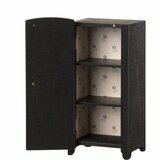 Mini Armoire Vintage en Bois - Anthracite (taille Mini)