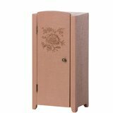 Mini Armoire Vintage en Bois - Vieux Rose (taille Mini)