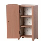 Mini Armoire Vintage en Bois - Vieux Rose (taille Mini)