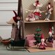 Traîneau de Noël Miniature pour Souris - Vert