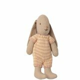 Lapin Fille Combi Tricot Rayée Vanille Rose (Micro Bunny)