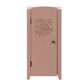 Mini Armoire Vintage en Bois - Rose Clair (taille Mini)