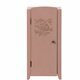 Mini Armoire Vintage en Bois - Rose Clair (taille Mini)