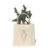 Mini Carottes en Tissu dans Sac Shopping