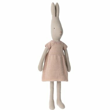 Grand Lapin Rabbit Fille Robe Maille - Taille 4 (Maxi)