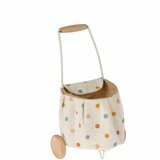 Chariot Miniature pour Doudous - Pois Multicolores